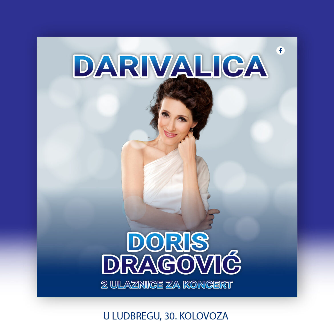 Dijelimo 2 ulaznice za koncert Doris Dragović u Ludbregu, evo kako do njih