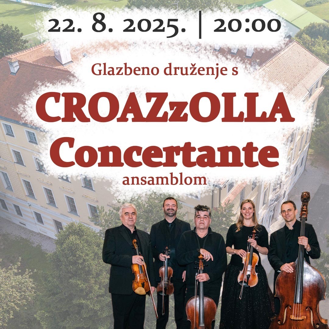 Glazbena večer u dvorcu Batthyany: CROAZzOLLA Concertante u programu Ludbreg petkom