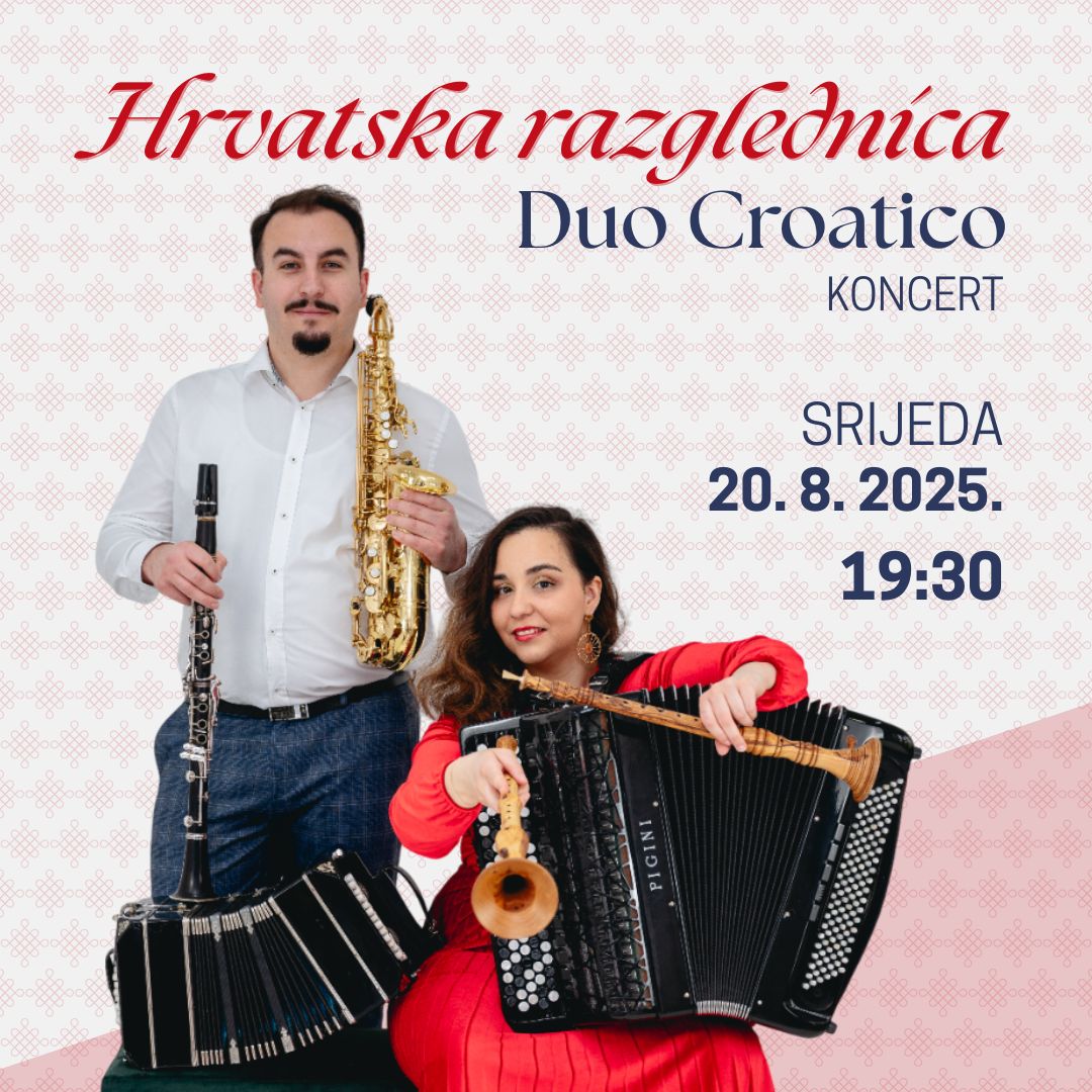Duo Croatico donosi “Hrvatsku razglednicu” u dvorac Batthyany