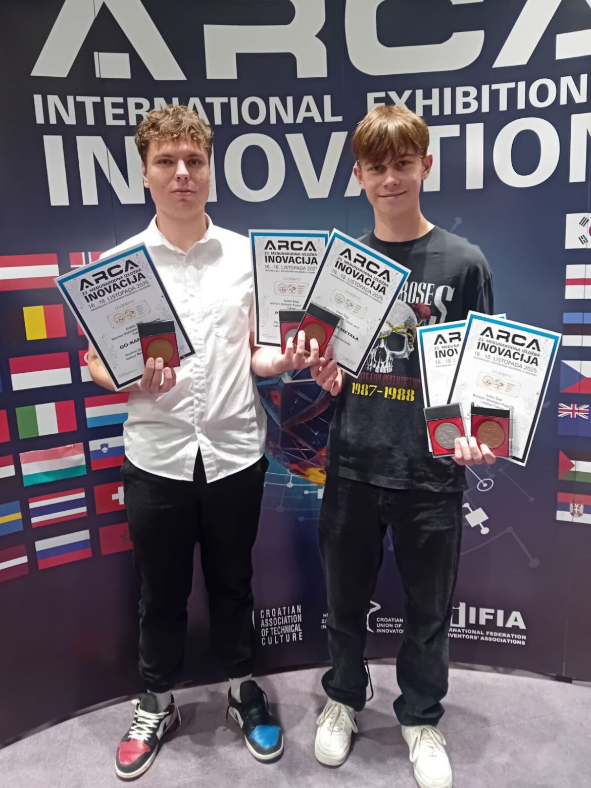 Ludbreški dvojac briljirao na međunarodnoj pozornici inovacija.