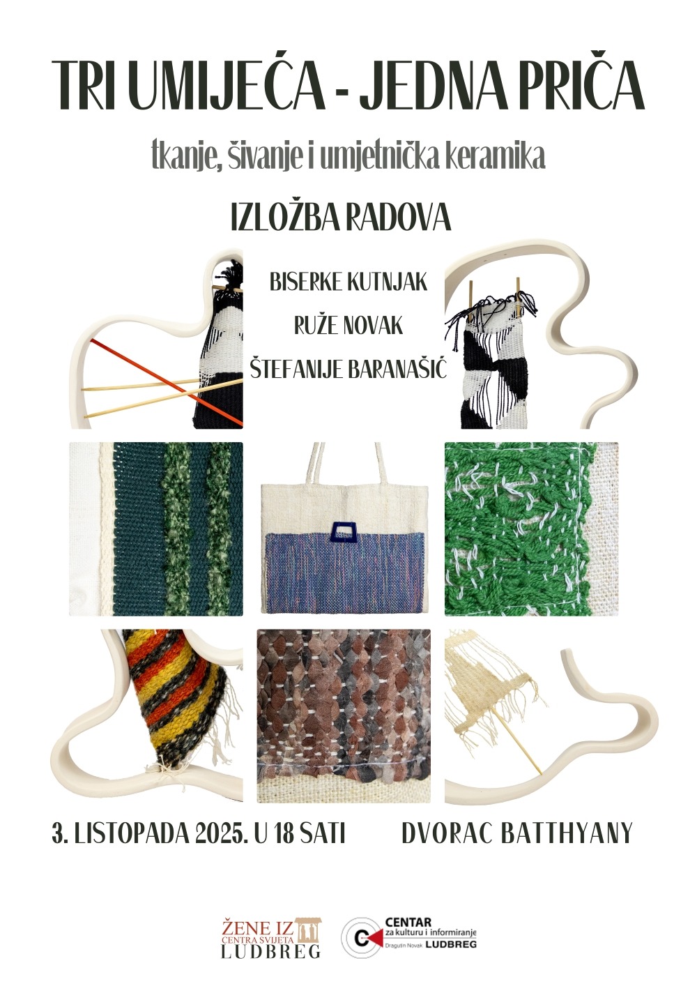 Tri umijeća – jedna priča: Izložba u dvorcu Batthyany