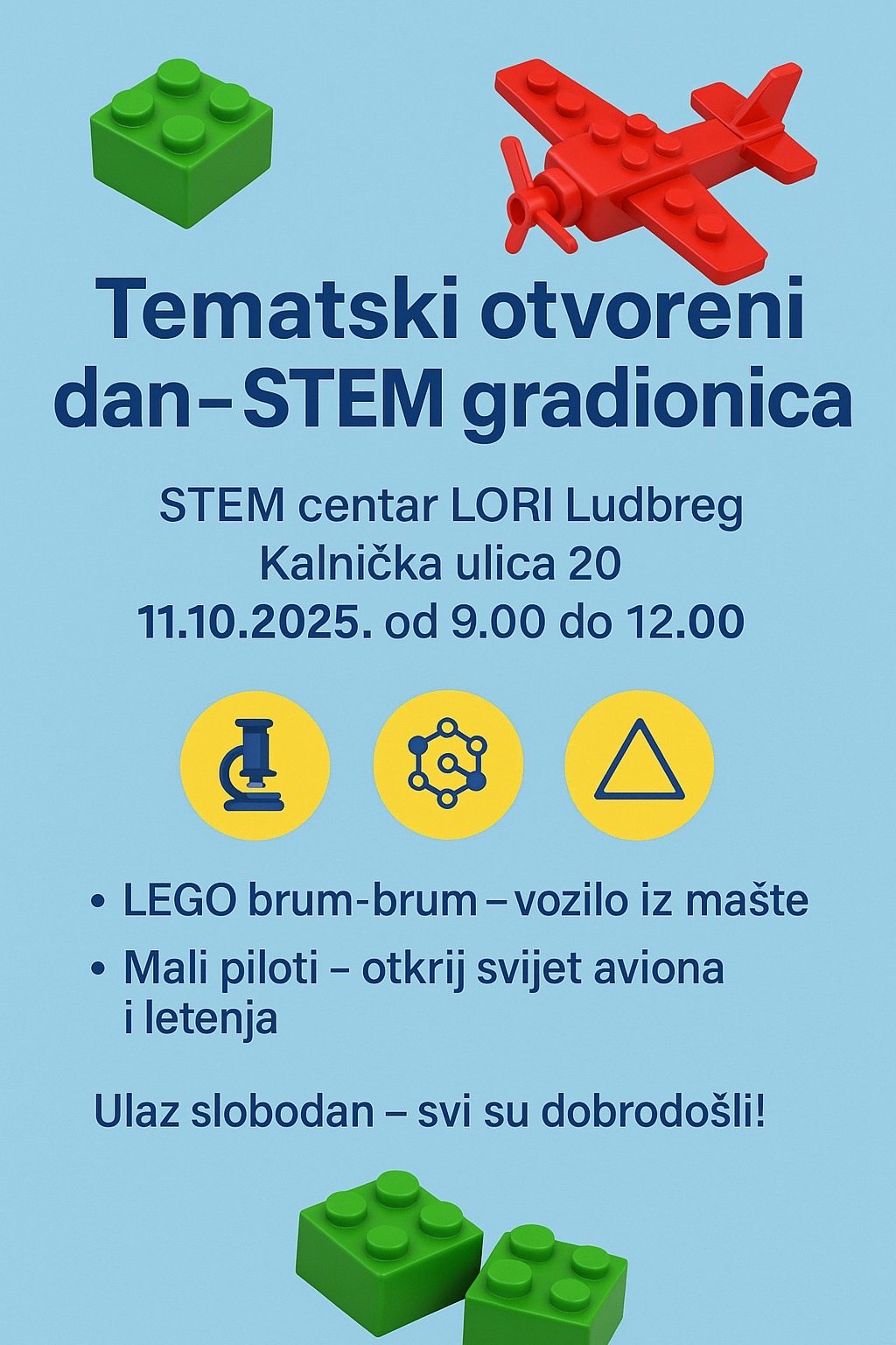 Najavljujemo: Tematski otvoreni dan u STEM centru Lori