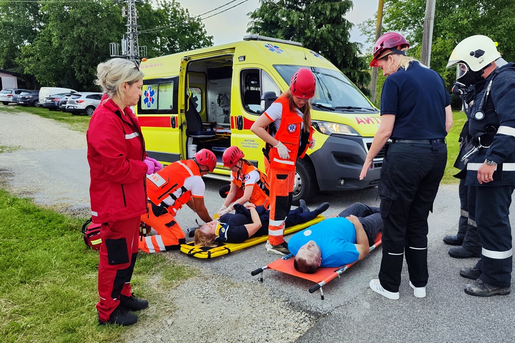 Civilna zaštita: Zajednička vježba općina Veliki Bukovec i Mali Bukovec