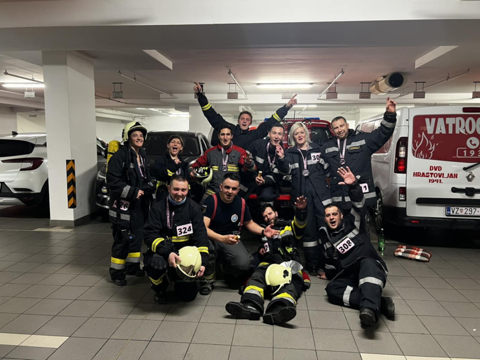 Vatrogasci iz našeg kraja na Zagreb Firefighter Stair Challenge