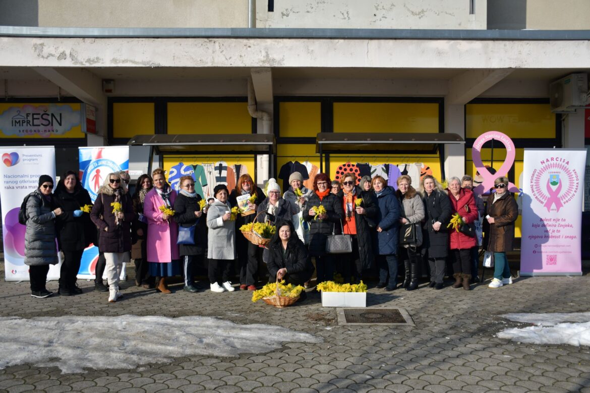 Dan mimoza obiježen u Centru svijeta