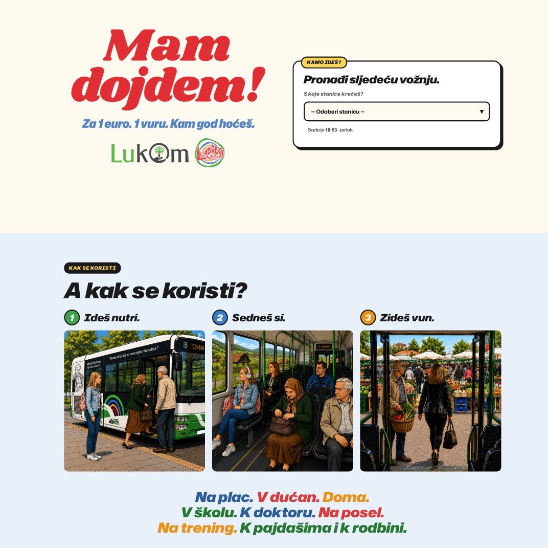 LuDBus od 18. svibnja kreće vožnjama u dvije smjene, s prilagođenim linijama i uz podršku putem Ludbus.com