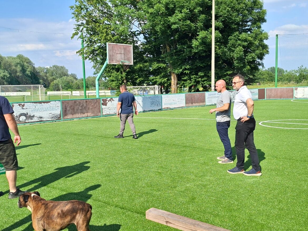 Nova umjetna trava za bolje uvjete sportaša u Sigecu Ludbreškom