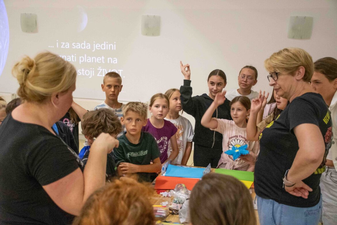 Teleskopi, svemir i kreativna STEM radionica u Vinogradima Ludbreškim