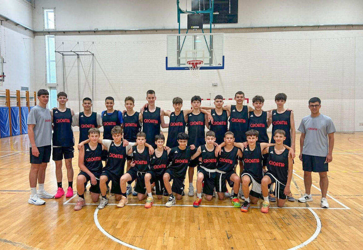 U Ludbregu danas igra U-14 košarkaška reprezentacija Hrvatske