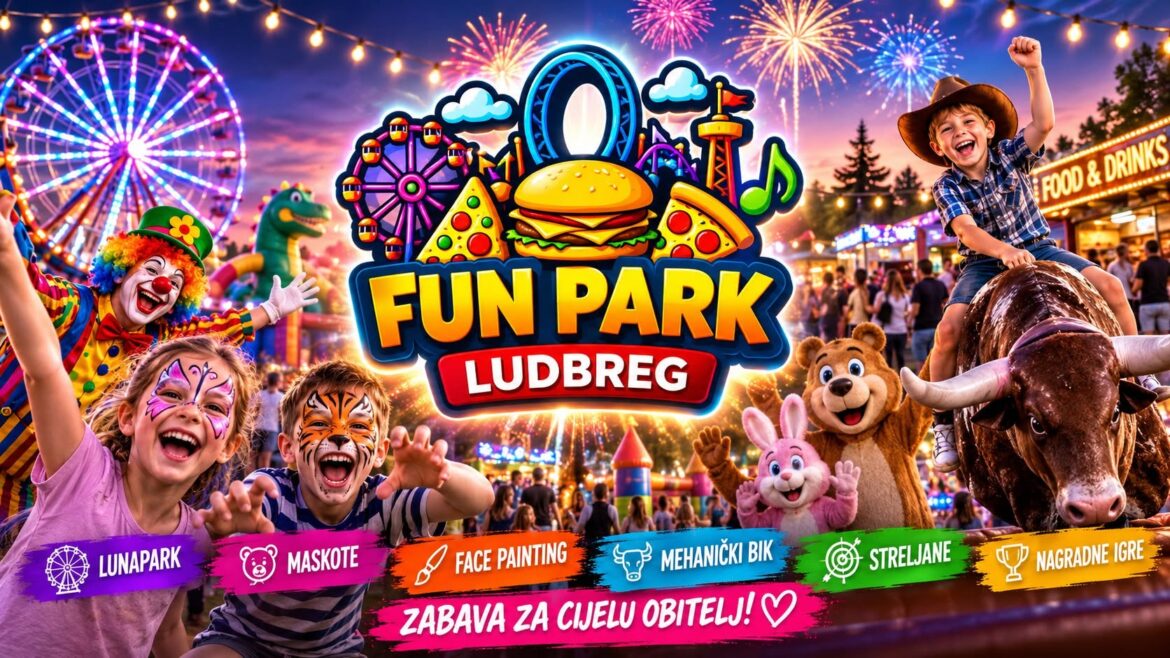 Fun Park Ludbreg donosi sedam zona zabave za sve generacije