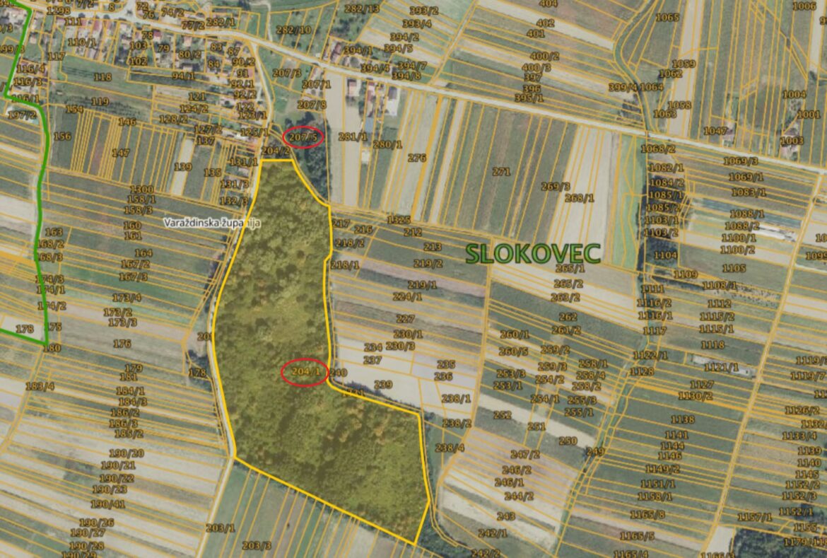 Grad raspisuje natječaj za prodaju zemljišta u Poduzetničkoj zoni Slokovec