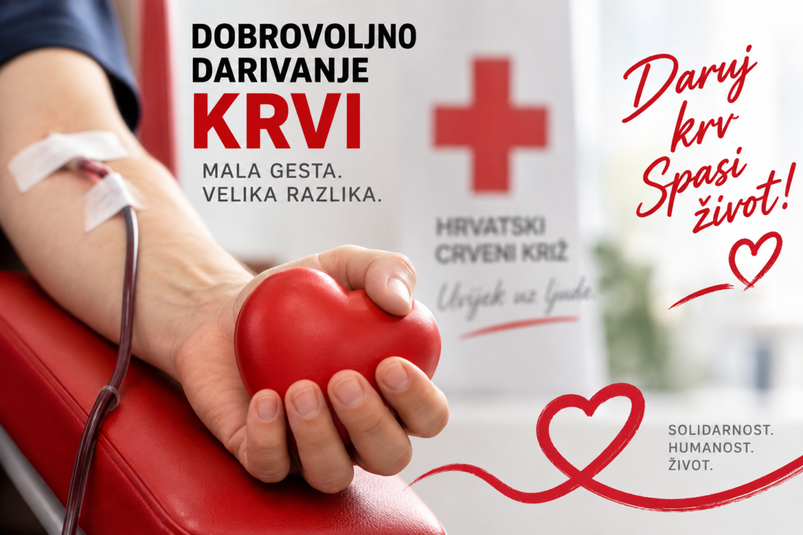 Akcija darivanja krvi u Malom Bukovcu 15. rujna