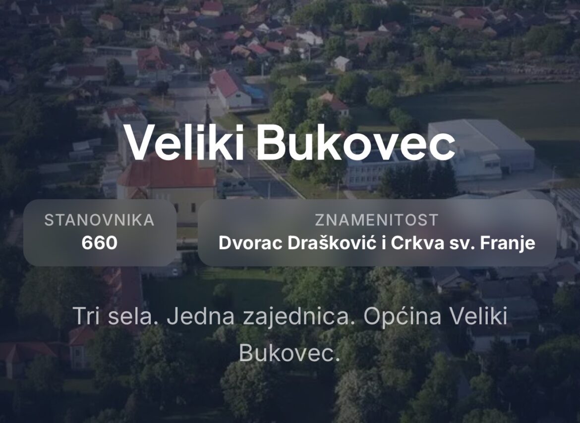 Općina Veliki Bukovec ima novu web stranicu, tu su sve informacije, digitalni asistent… 